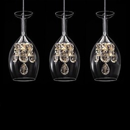 Lustre suspendu en métal moderne et contemporain pour îlot