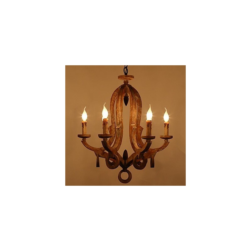 Lustre en métal peint de style mini rétro vintage