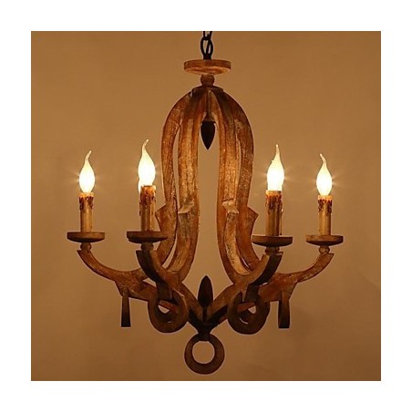 Lustre en métal peint de style mini rétro vintage Lustre en métal peint de style mini rétro vintage