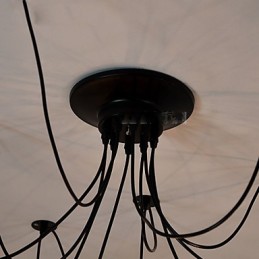 Plafonnier vintage Edison réglable à plusieurs niveaux, luminaire suspendu, style industriel, moderne et chic