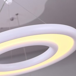 Suspension moderne en métal contemporain