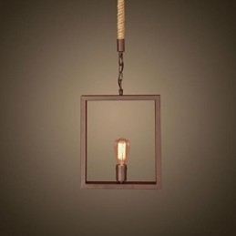 Suspension en métal traditionnelle, classique, rustique, style vintage, rétro, style campagnard