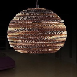Suspension rustique en métal style globe, style île, style lanterne vintage