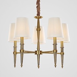 Famille de luminaires suspendus décoratifs modernes et contemporains blanc pur