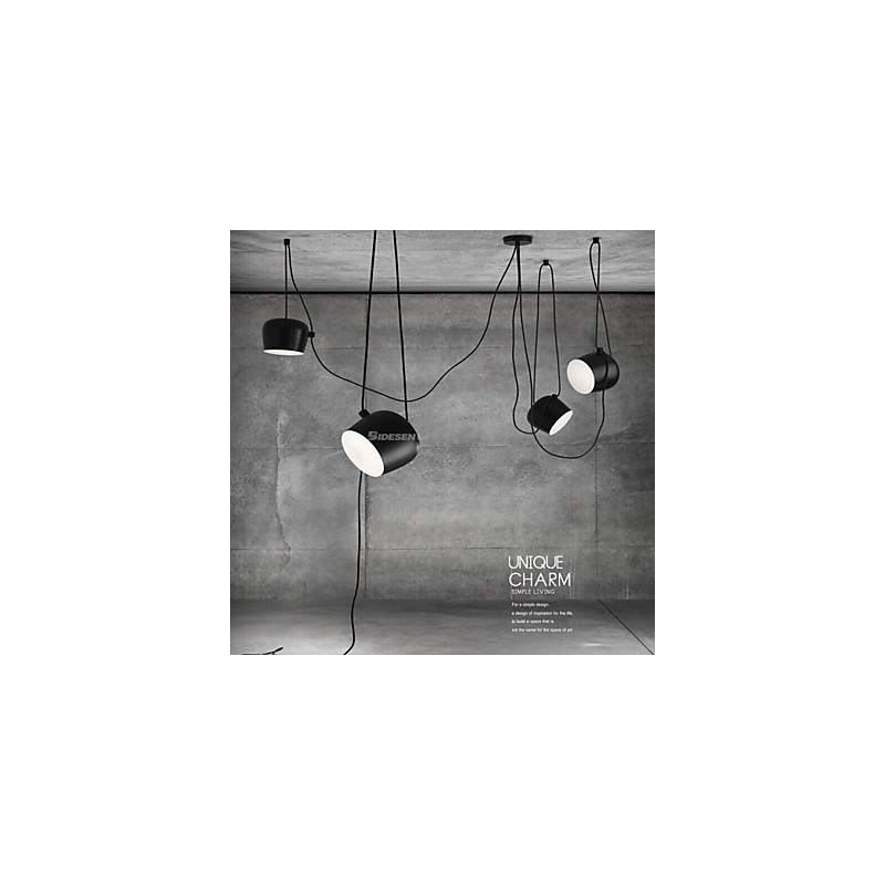 Suspension en métal moderne et contemporaine