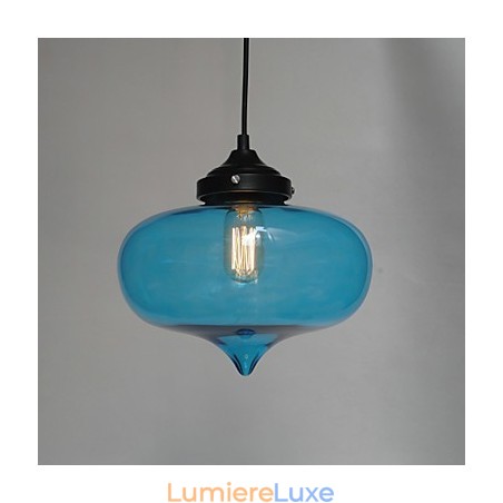 Suspension Bubble Design 1 lumière avec abat-jour transparent Suspension Bubble Design 1 lumière avec abat-jour transparent