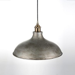 1 lampe suspendue style industriel vintage antique en fer et métal