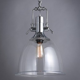 Suspension en verre de style mini moderne et contemporain