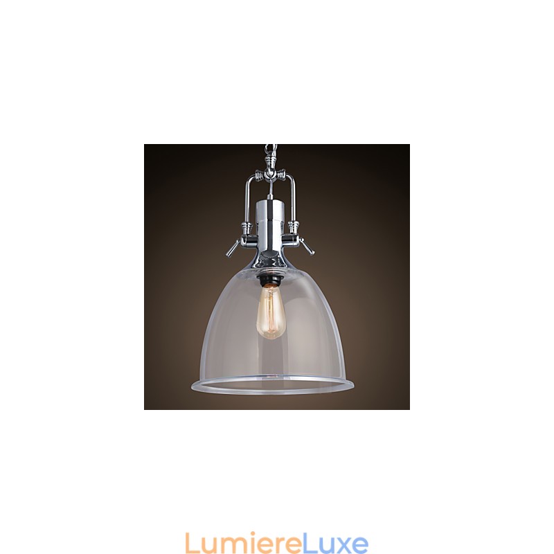 Suspension en verre de style mini moderne et contemporain