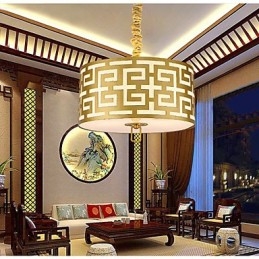 Luminaire suspendu de style chinois Simplicité moderne