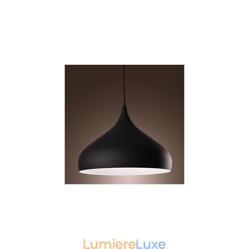 Suspension moderne contemporaine de style rétro en forme de mini bol