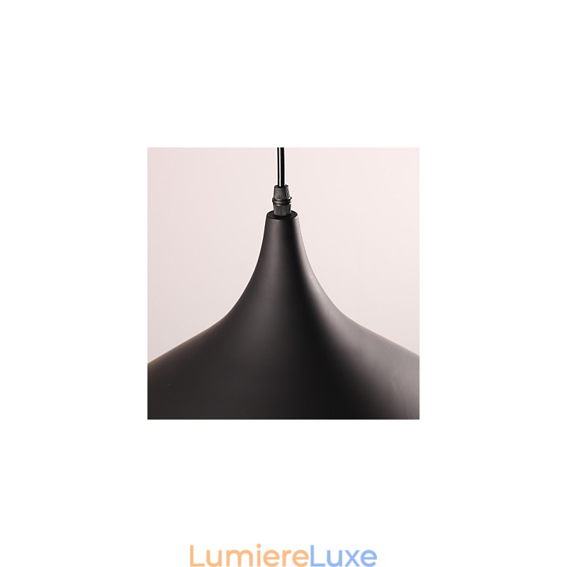 Suspension moderne contemporaine de style rétro en forme de mini bol