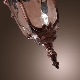 Suspension d'inspiration antique à 1 lumière