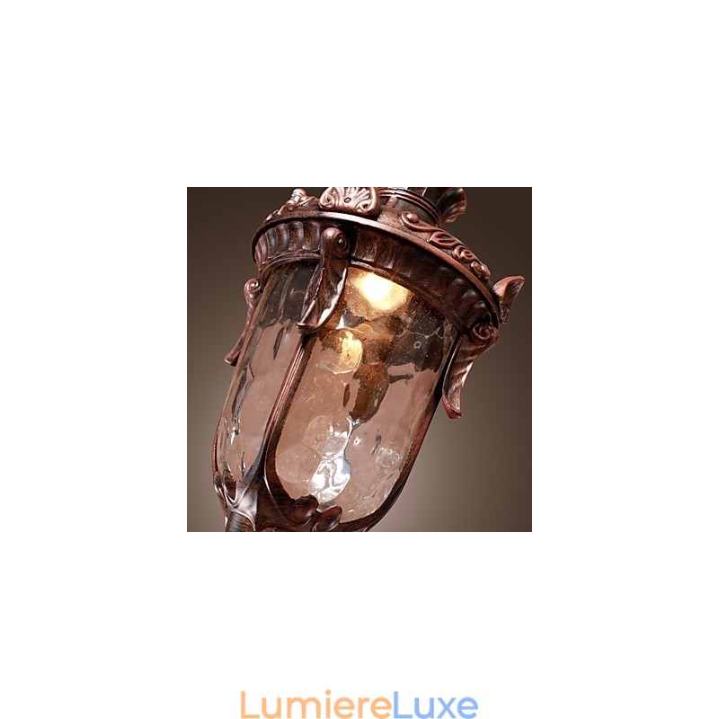 Suspension d'inspiration antique à 1 lumière