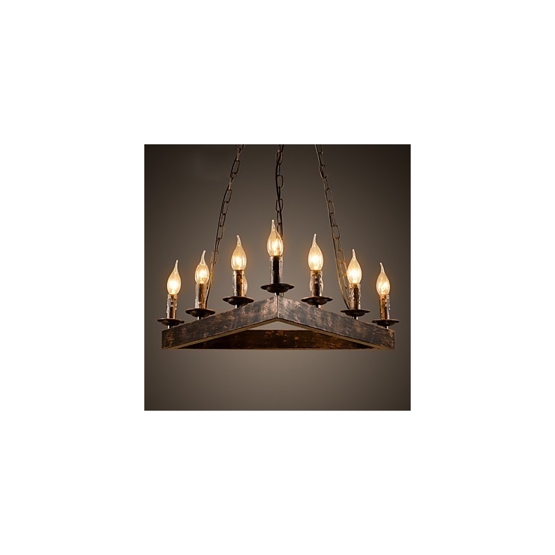 Plafonniers rétro classiques en métal, lampes suspendues simples, lampe suspendue de café