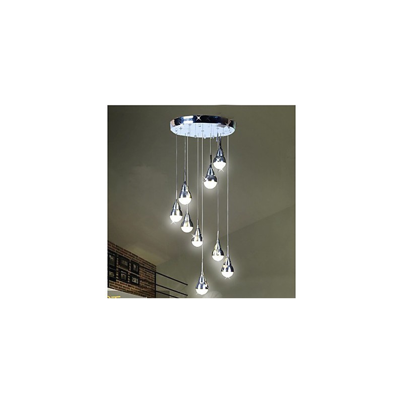 Lampes et lanternes Stair Stage 9 Head Ceiling Lamp