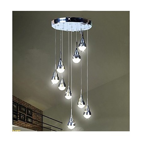 Lampes et lanternes Stair Stage 9 Head Ceiling Lamp Lampes et lanternes Stair Stage 9 Head Ceiling Lamp