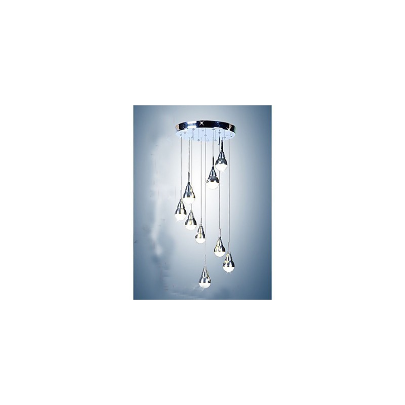 Lampes et lanternes Stair Stage 9 Head Ceiling Lamp