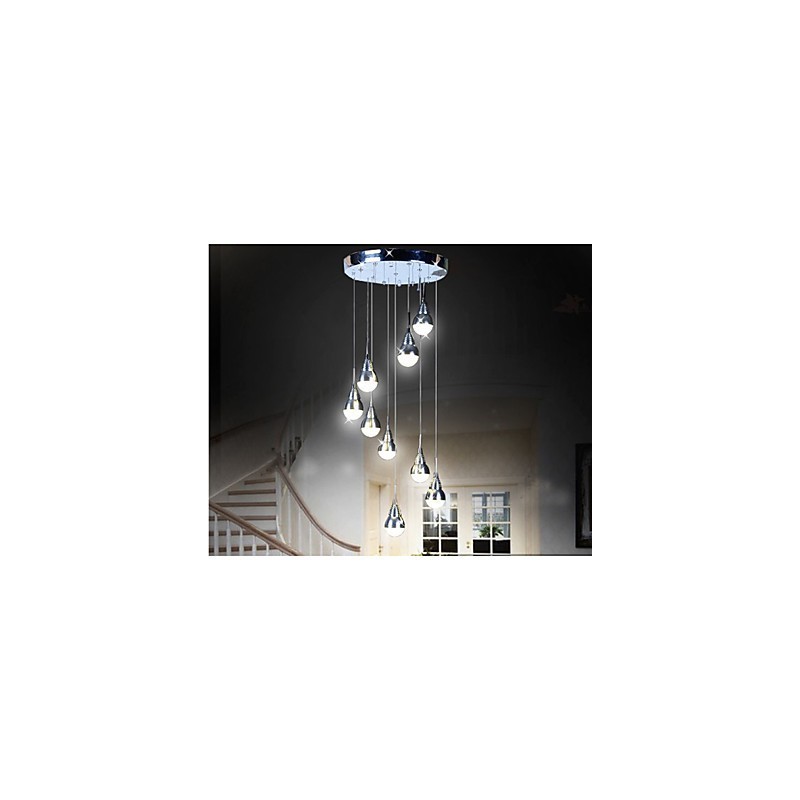 Lampes et lanternes Stair Stage 9 Head Ceiling Lamp