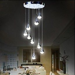 Lampes et lanternes Stair Stage 9 Head Ceiling Lamp