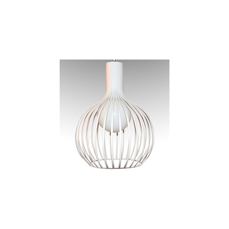 Lustre cage à oiseaux en fer forgé de style rétro américain