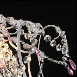 Pendentif en cristal de style européen pour jardin