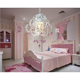 Pendentif en cristal de style européen pour jardin