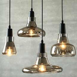 Lustre en verre décoratif de mode contracté et contemporain