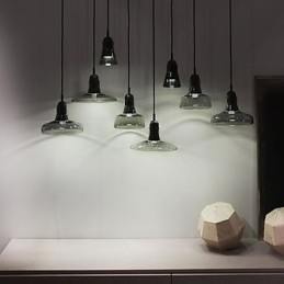 Lustre en verre décoratif de mode contracté et contemporain