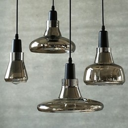 Lustre en verre décoratif de mode contracté et contemporain