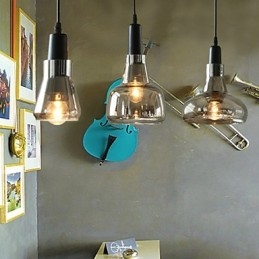 Lustre en verre décoratif de mode contracté et contemporain