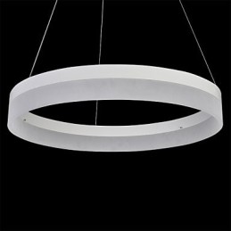 Lustre Art Déco 1 Anneau 3 Anneaux 60 cm Suspension 36 W