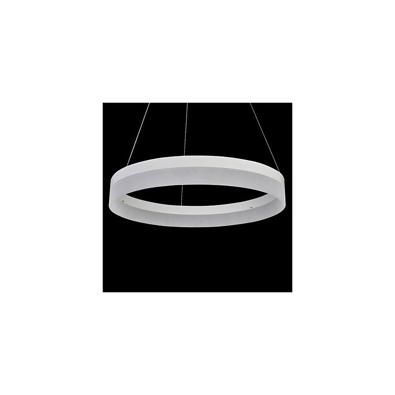 Lustre Art Déco 1 Anneau 3 Anneaux 60 cm Suspension 36 W
