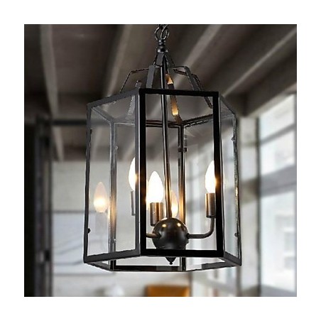 Lanterne traditionnelle classique vintage rétro style campagnard mini peinture suspension en métal salle à manger Lanterne traditionnelle classique vintage rétro style campagnard mini peinture suspension en métal salle à manger