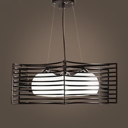 Plafonniers rétro classiques en métal, lampes suspendues simples, lampe suspendue de café
