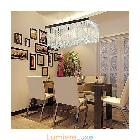 Lustre en cristal contemporain moderne Lustre en cristal contemporain moderne