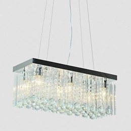 Lustre en cristal contemporain moderne