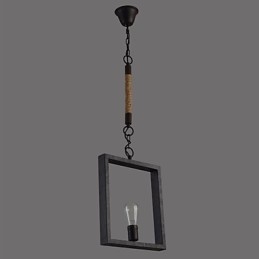 Pendentif Rustique Lodge Vintage Rétro Salle à Manger Shopping Magasin Métal