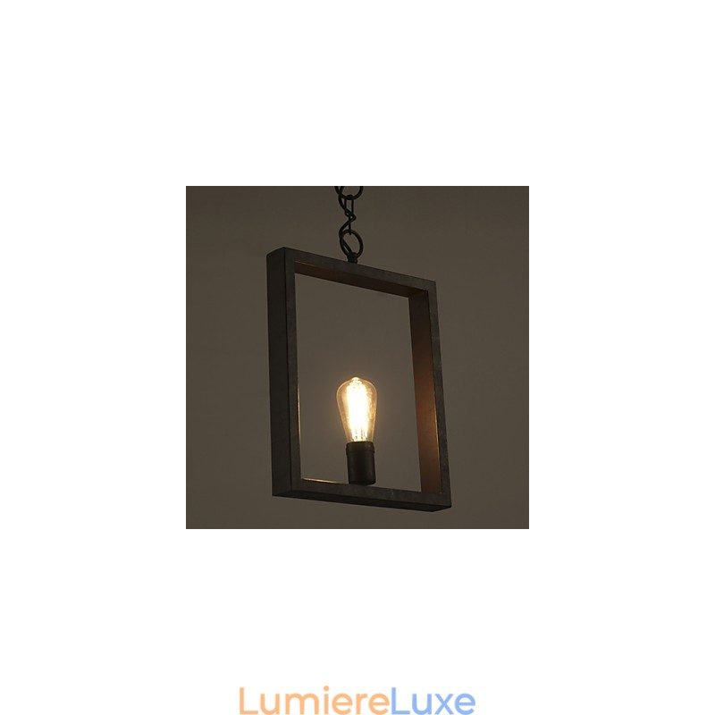 Pendentif Rustique Lodge Vintage Rétro Salle à Manger Shopping Magasin Métal