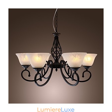 Lustre traditionnel classique de style bougie Lustre traditionnel classique de style bougie