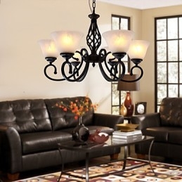 Lustre traditionnel classique de style bougie