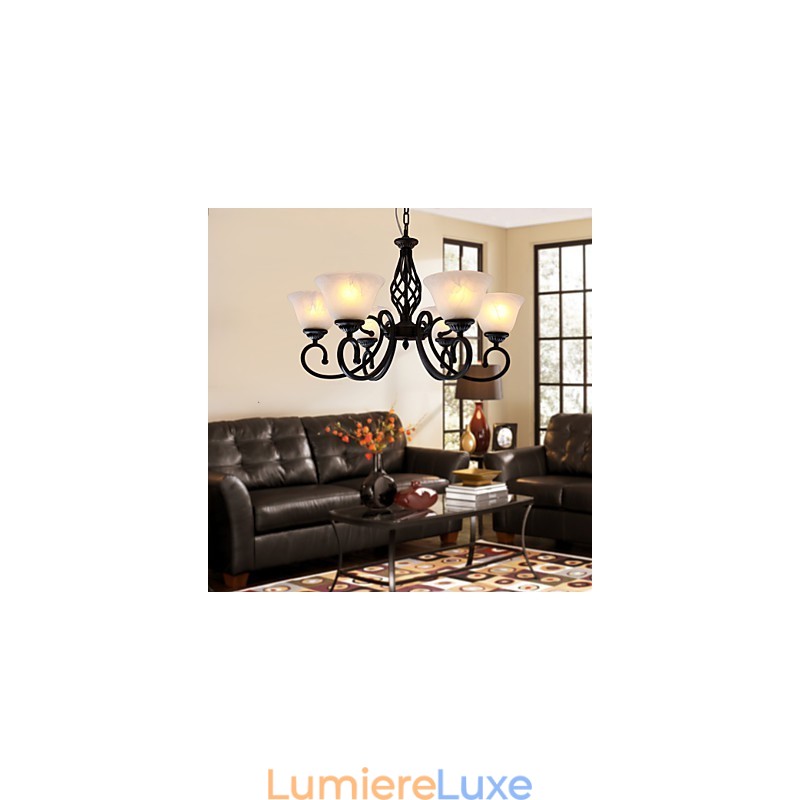 Lustre traditionnel classique de style bougie