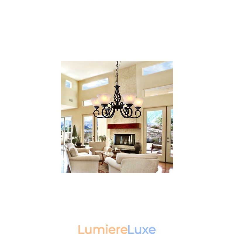 Lustre traditionnel classique de style bougie