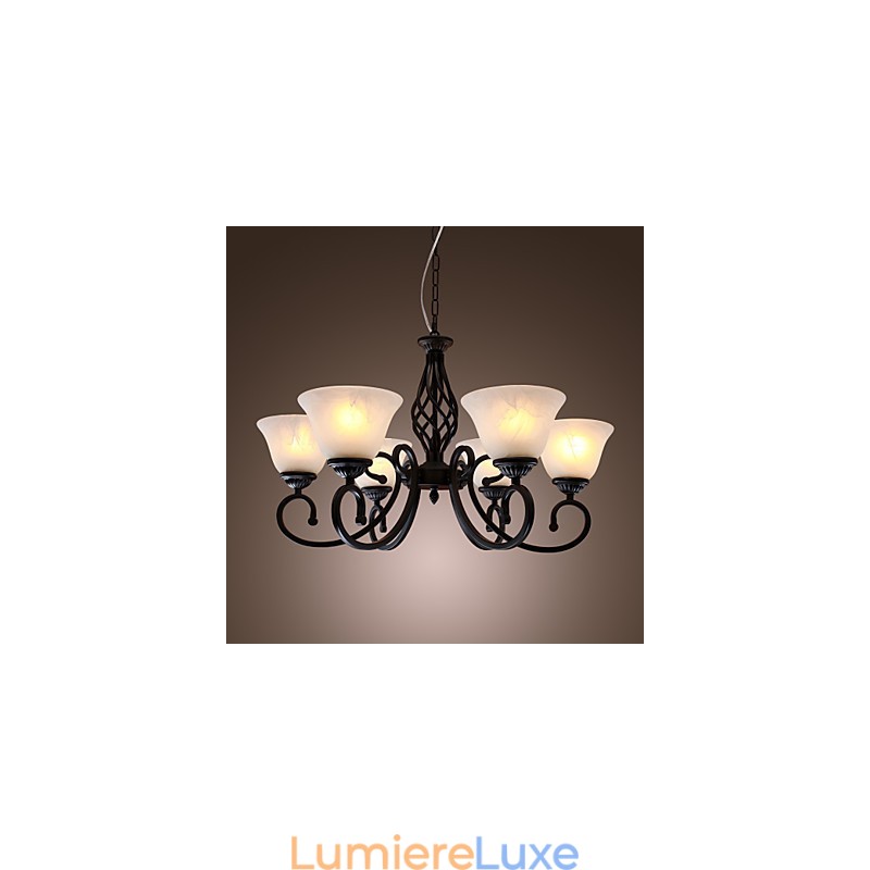 Lustre traditionnel classique de style bougie