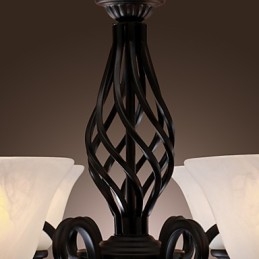 Lustre traditionnel classique de style bougie