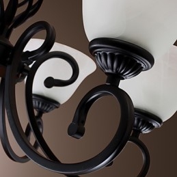 Lustre traditionnel classique de style bougie