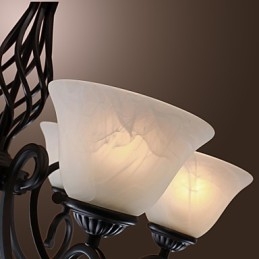 Lustre traditionnel classique de style bougie
