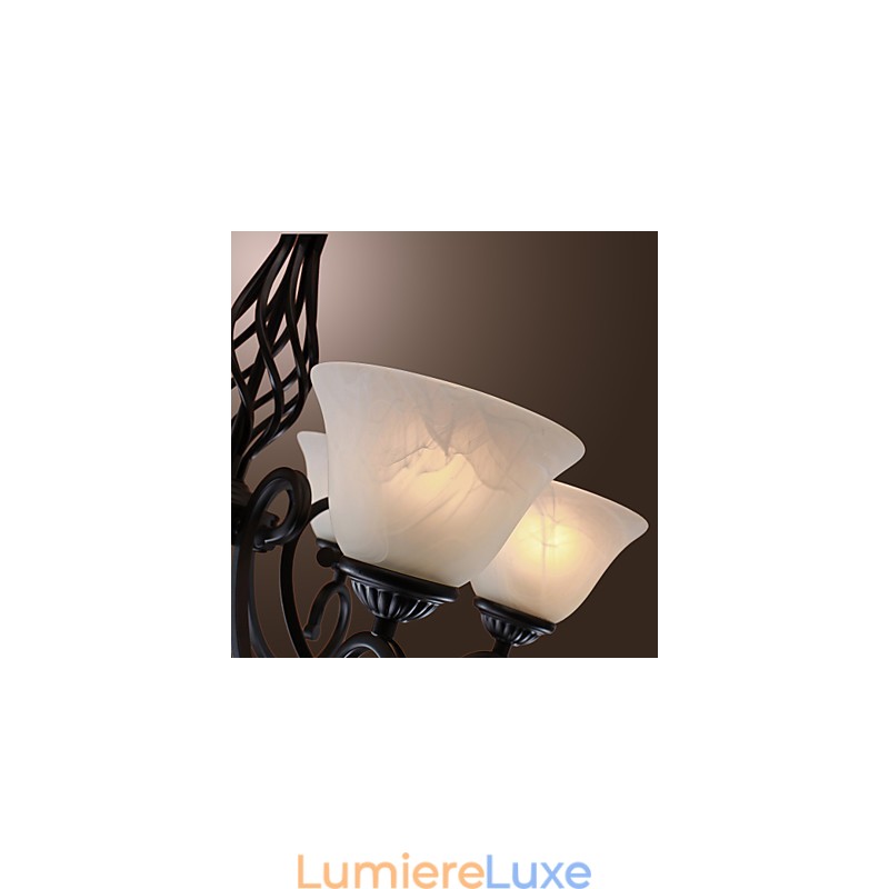Lustre traditionnel classique de style bougie