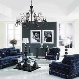 Lustre traditionnel classique de style bougie
