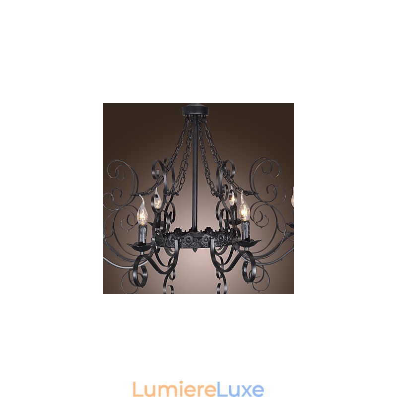Lustre traditionnel classique de style bougie